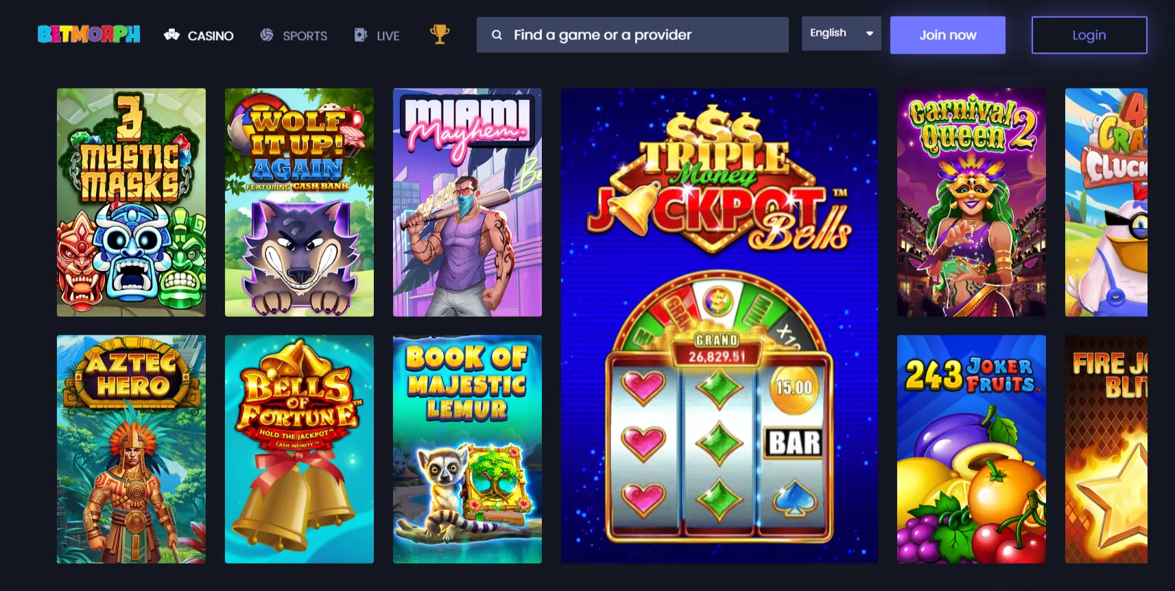 Games in the Best Crypto Casino